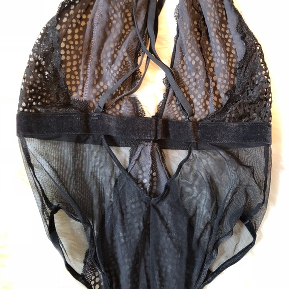 Victoria’s Secret Lace and Mesh High Rise Bodysuit - Picture 5 of 6